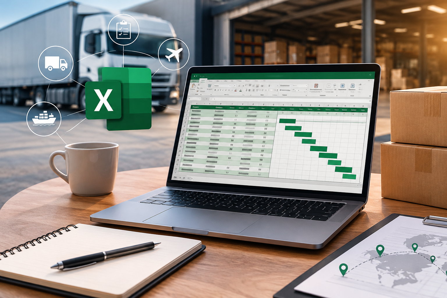 Excel w spedycji – jak go używać efektywnie?